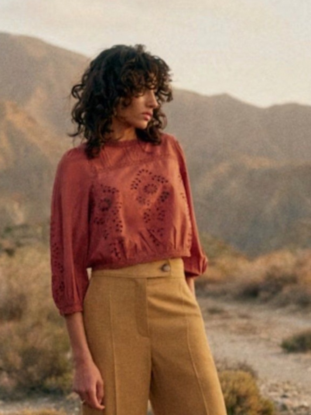 Sézane Enea blouse